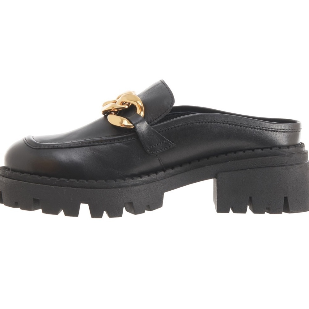 Free People Leather Lyra Link Mule Shoes - Picture 4 of 6